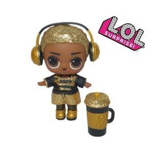 LOL Surprise Boys KING BEE RARE Lol Glitter Bling Series Mini 3" Figure Doll Toy